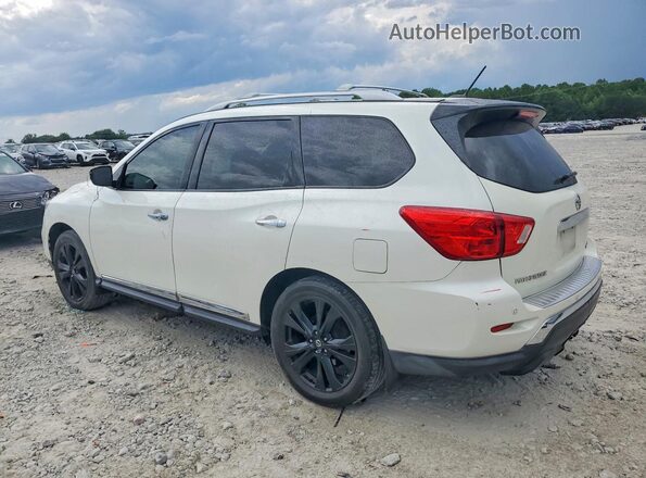 5N1DR2MN2HC694835 2017 NISSAN PATHFINDER White Trasero izquierdo