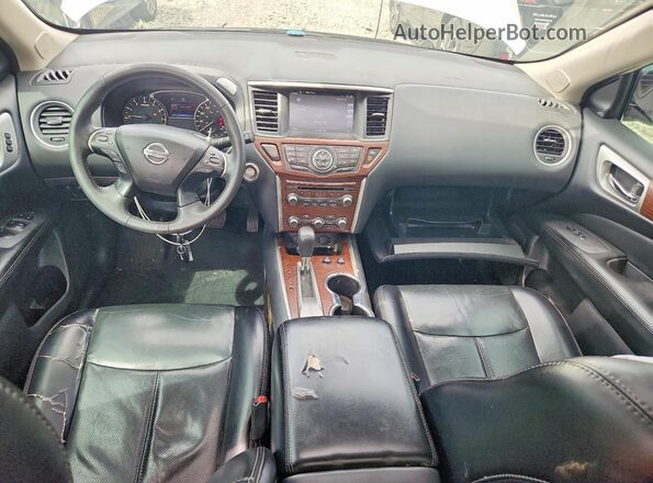 5N1DR2MN2HC694835 2017 NISSAN PATHFINDER White Vista del salpicadero