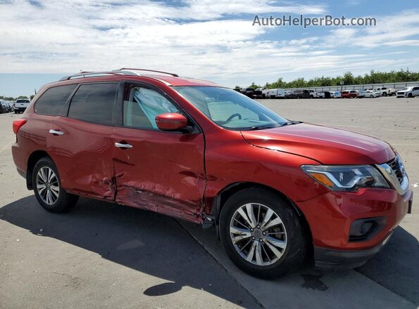 5N1DR2MN2HC698657 2017 NISSAN PATHFINDER Red წინა მარჯვენა