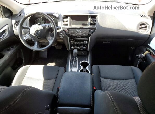 5N1DR2MN2HC698657 2017 NISSAN PATHFINDER Red წინა პანელის ხედი
