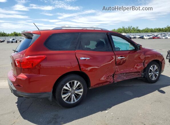 5N1DR2MN2HC698657 2017 NISSAN PATHFINDER Red უკანა მარჯვენა