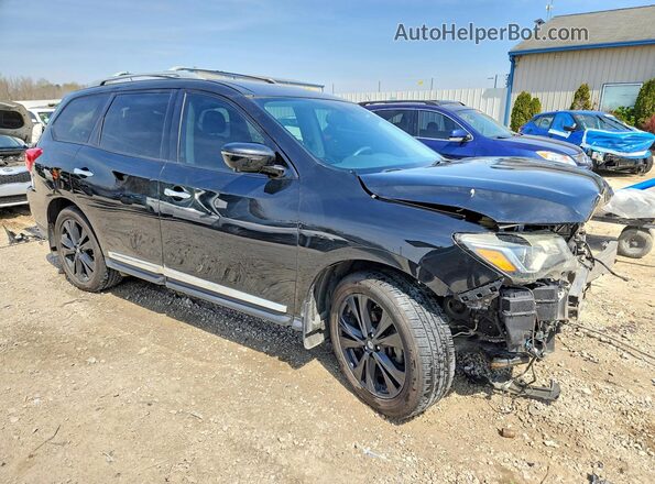 5N1DR2MN2HC906987 2017 NISSAN PATHFINDER Black Передня права чверть