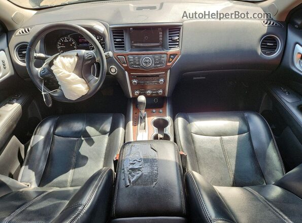 5N1DR2MN2HC906987 2017 NISSAN PATHFINDER Black Вид панелі приладів