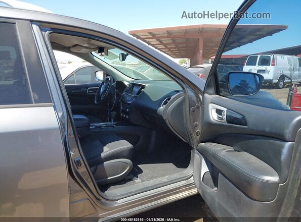 5N1DR2MN2JC607022 2018 NISSAN PATHFINDER Gray Vista interior delantera