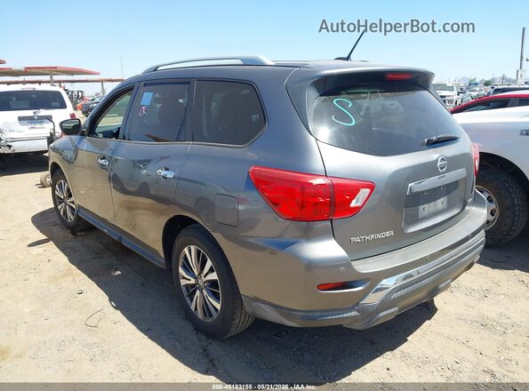 5N1DR2MN2JC607022 2018 NISSAN PATHFINDER Gray Trasero izquierdo