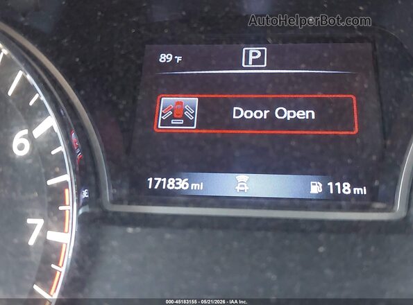 5N1DR2MN2JC607022 2018 NISSAN PATHFINDER Gray Vista de los asientos traseros
