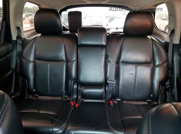 5N1DR2MN2JC621888 2018 NISSAN PATHFINDER Black Вид задніх сидінь