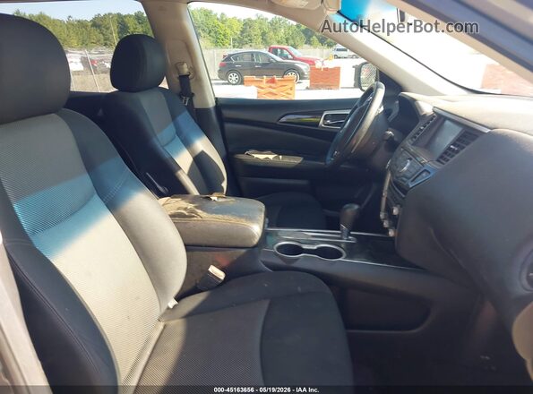 5N1DR2MN2JC626914 2018 NISSAN PATHFINDER Gray Widok wnętrza z przodu