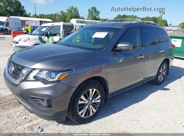 5N1DR2MN2JC626914 2018 NISSAN PATHFINDER Gray Widok z przodu