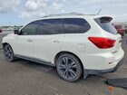 2017 Nissan Pathfinder Platinum White vin: 5N1DR2MN3HC629766