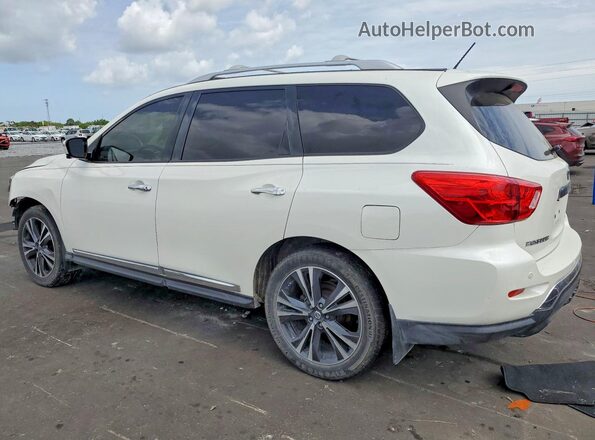 5N1DR2MN3HC629766 2017 NISSAN PATHFINDER White Tył lewy
