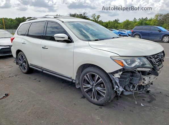 5N1DR2MN3HC629766 2017 NISSAN PATHFINDER White Przód prawy
