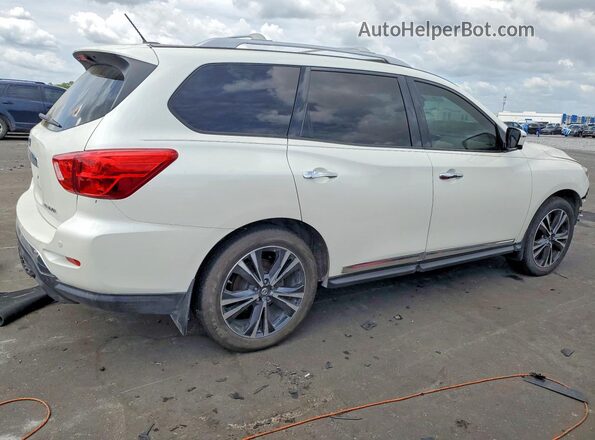 5N1DR2MN3HC629766 2017 NISSAN PATHFINDER White Tył prawy