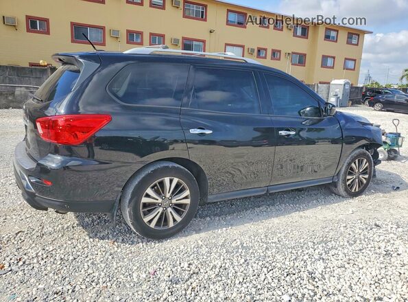 5N1DR2MN3HC674741 2017 NISSAN PATHFINDER Black Задня права чверть