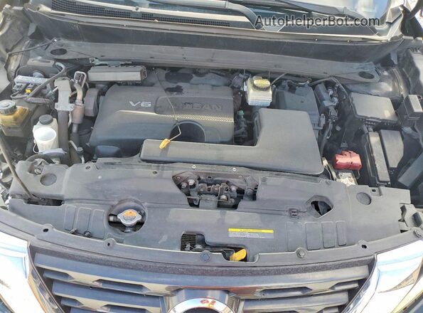 5N1DR2MN3HC674741 2017 NISSAN PATHFINDER Black Вид підкапотного простору