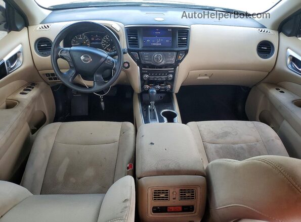 5N1DR2MN3HC674741 2017 NISSAN PATHFINDER Black Вид панелі приладів