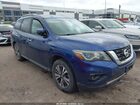 2017 Nissan Pathfinder Sv Blue vin: 5N1DR2MN3HC689546