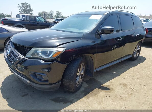 5N1DR2MN3HC905489 2017 NISSAN PATHFINDER Black Przód lewy