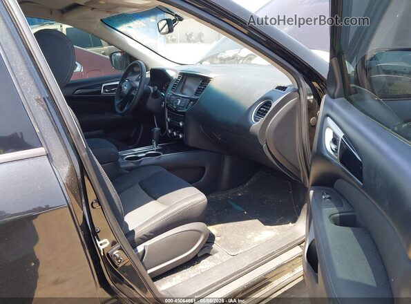 5N1DR2MN3HC905489 2017 NISSAN PATHFINDER Black Widok wnętrza z przodu