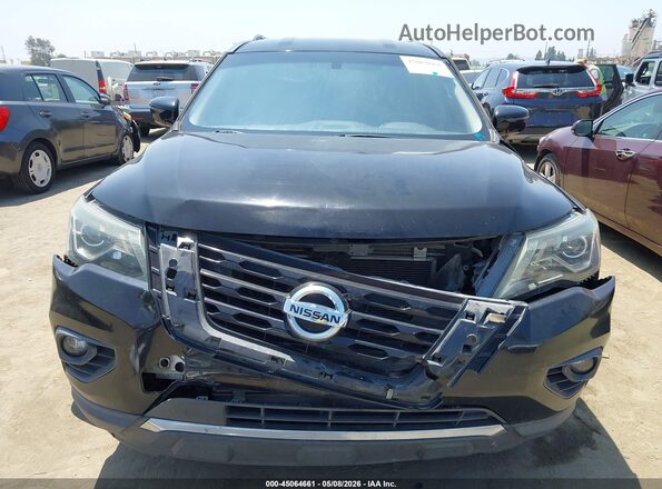 5N1DR2MN3HC905489 2017 NISSAN PATHFINDER Black Widok zestawu wskaźników