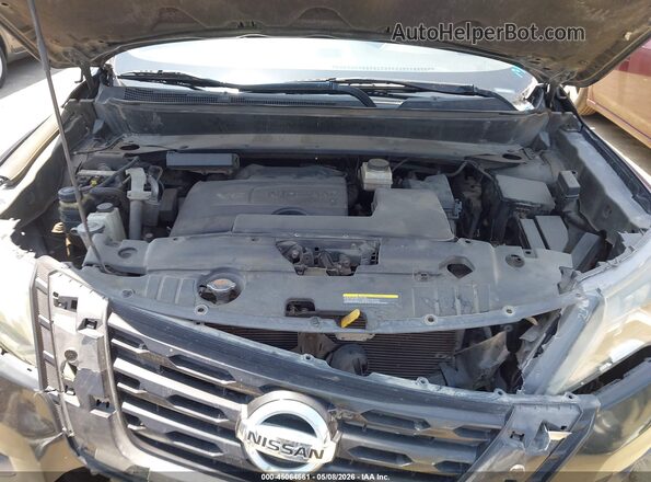5N1DR2MN3HC905489 2017 NISSAN PATHFINDER Black Widok z tyłu