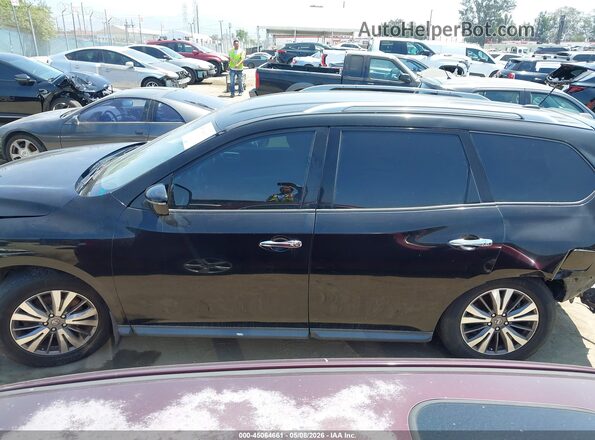 5N1DR2MN3HC905489 2017 NISSAN PATHFINDER Black Widok wnętrza 360 stopni
