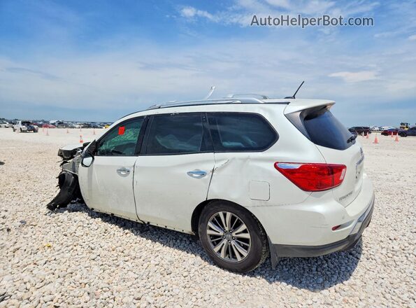 5N1DR2MN3JC613122 2018 NISSAN PATHFINDER Белый Задняя левая четверть
