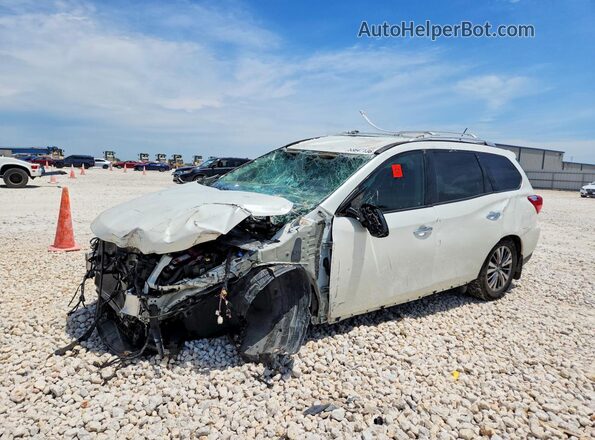 5N1DR2MN3JC613122 2018 NISSAN PATHFINDER Белый Передняя левая четверть