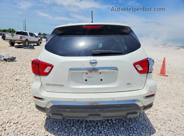 5N1DR2MN3JC613122 2018 NISSAN PATHFINDER Белый Вид сзади