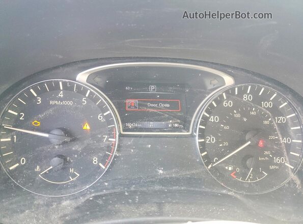5N1DR2MN3JC645469 2018 NISSAN PATHFINDER Black Սարքավորումների վահանակի տեսք