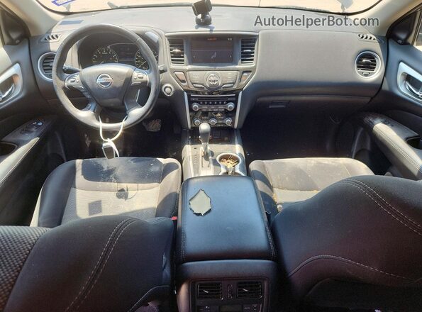 5N1DR2MN3KC590197 2019 NISSAN PATHFINDER Gray Առջևի վահանակի տեսք