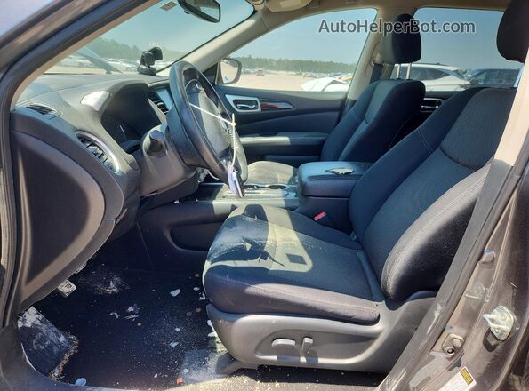 5N1DR2MN3KC590197 2019 NISSAN PATHFINDER Gray Սալոնի դիմացի տեսք