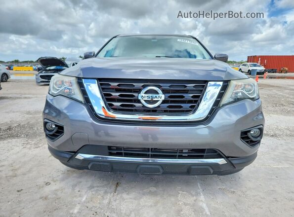 5N1DR2MN3KC593620 2019 NISSAN PATHFINDER Серый Вид спереди