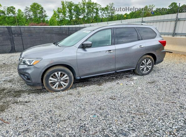 5N1DR2MN3KC631282 2019 NISSAN PATHFINDER Gray Передня ліва чверть