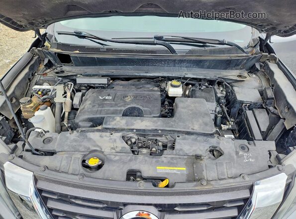 5N1DR2MN3KC631282 2019 NISSAN PATHFINDER Gray Вид задньої частини салону