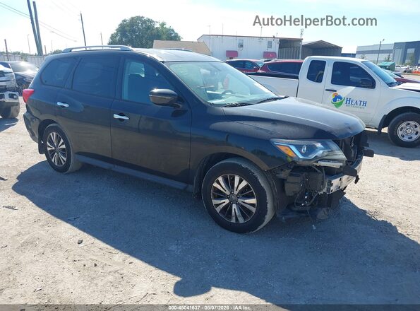 5N1DR2MN4HC612099 2017 NISSAN PATHFINDER Черный Передняя правая четверть