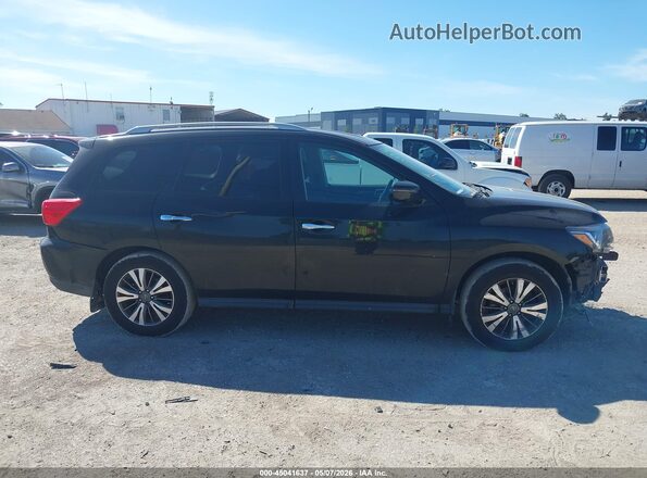 5N1DR2MN4HC612099 2017 NISSAN PATHFINDER Черный Панорамный вид салона 360°