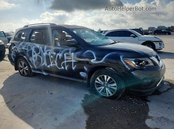 5N1DR2MN4HC679379 2017 NISSAN PATHFINDER Черный Передняя правая четверть