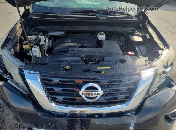 5N1DR2MN4HC679379 2017 NISSAN PATHFINDER Черный Вид подкапотного пространства