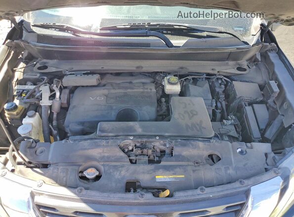 5N1DR2MN4HC686624 2017 NISSAN PATHFINDER Черный Вид подкапотного пространства