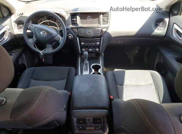 5N1DR2MN4HC686624 2017 NISSAN PATHFINDER Черный Вид панели приборов