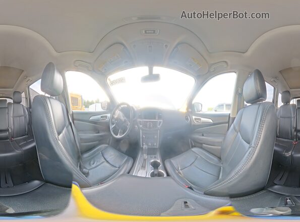 5N1DR2MN4HC698899 2017 NISSAN PATHFINDER Silver Vista interior de 360 grados