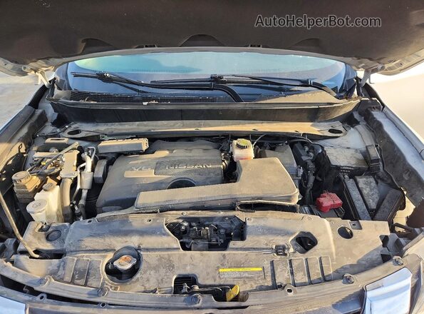 5N1DR2MN4HC698899 2017 NISSAN PATHFINDER Silver Vista del compartimento del motor