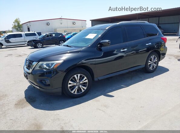 5N1DR2MN4JC610438 2018 NISSAN PATHFINDER Черный Передняя левая четверть