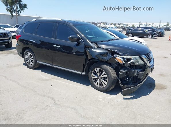 5N1DR2MN4JC610438 2018 NISSAN PATHFINDER Черный Передняя правая четверть