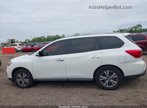 5N1DR2MN4JC614778 2018 NISSAN PATHFINDER White 360 interior view