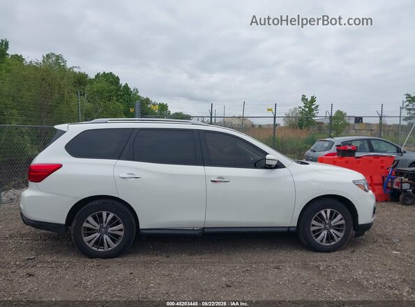 5N1DR2MN4JC614778 2018 NISSAN PATHFINDER White Rear interior view