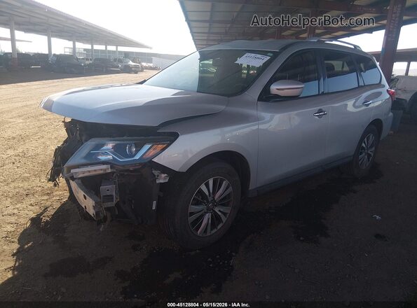 5N1DR2MN4KC607508 2019 NISSAN PATHFINDER Silver წინა მარცხენა ხედი სამი მეოთხედიდან