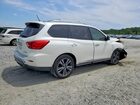 2017 Nissan Pathfinder Platinum White vin: 5N1DR2MN5HC681366