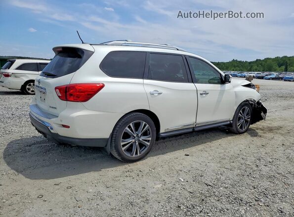 5N1DR2MN5HC681366 2017 NISSAN PATHFINDER White Trasero derecho